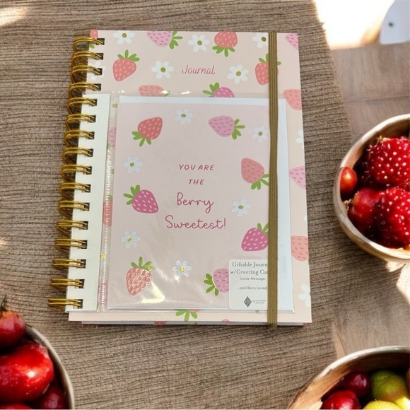 Giftable journal with greeting card 
And message inside … Berry Loved - Picture 1 of 6